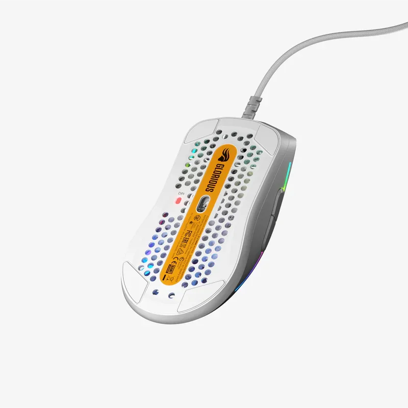 Glorious Model O2 Mini Wired Gaming Mouse - Matte White - Tashqila Glorious Model O2 Mini Wired Gaming Mouse - Matte White - Tashqila